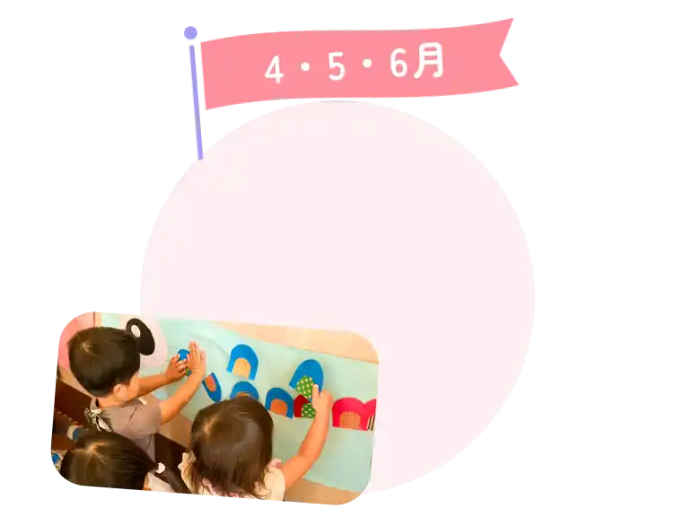 端午の節句の工作活動をする子どもたち